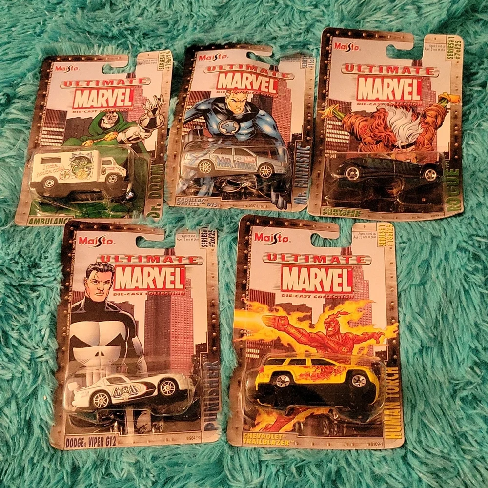 Marvel die-cast cars